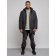 Extensive male winter park, size 58, black color