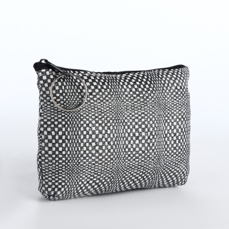 Women's wallet with lightning, black color-1