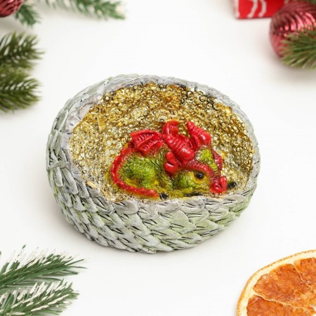 Копилка "Дракон в яйце" 11,5х10х10см-2