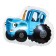 Foil ball 26 "Figure" Blue Tractor ", 1 pc. In the pack.