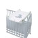 The swaddling mattress "Topotushki" "Bunny Watercolor", size 79x46x10 cm