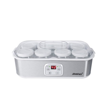 Yogurtnitsa Steba JM 3, 30 W, 180 ml, 8 containers, timer, glass, silver