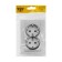 Double Tot Matte Glass, 16 a, hidden, with salary, glass, silver