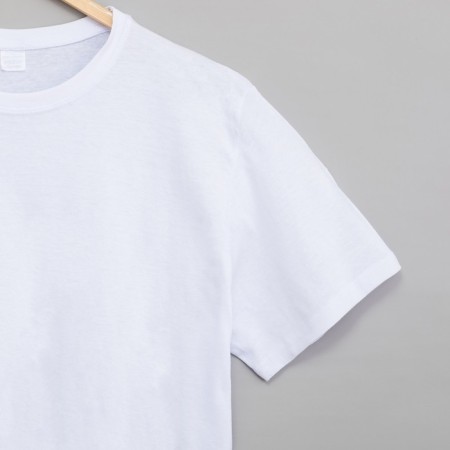 T-shirt male color white, rr 56-2