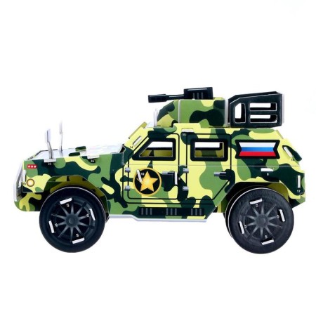 3D designer from the “Military SUV” foam cardboard, 46 parts-1
