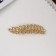 Hair hair clip "Olven" branch, 7 cm, gold