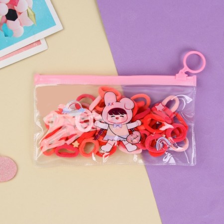 Hair gum "Fidget" (set 60 pcs) brightness, 2 cm, mix-1