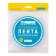 Bilateral tape ABRO BE-10MM-5M, heat-resistant, black, 10 mm x 5 m