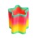 Spring - Rainbow "Smiley", Form Star, D = 5 cm