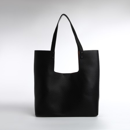 Women's bag-bag on a magnet, cosmetic bag, black color