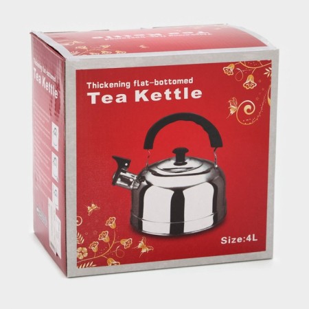 A kettle with a stainless steel whistle "family", 2.8 liters-7