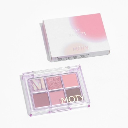 Professional palette of eye shadow, 6 colors-5