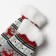 Women's socks with fur, beige color, size 36-40