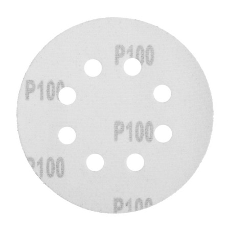 Circle of abrasive grinding under the "Velcro" tundra, perforated, 125 mm, P100, 10 pcs.-6