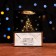 Laminated Packet "Golden Merry Christmas" 11.5 x 14.5 x 6 cm