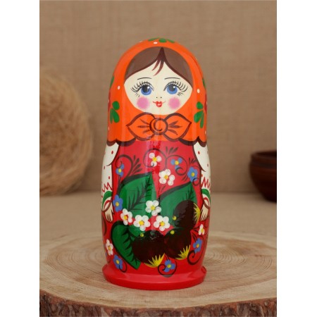 Nesting doll "twig of nuts" 5 puppet-2