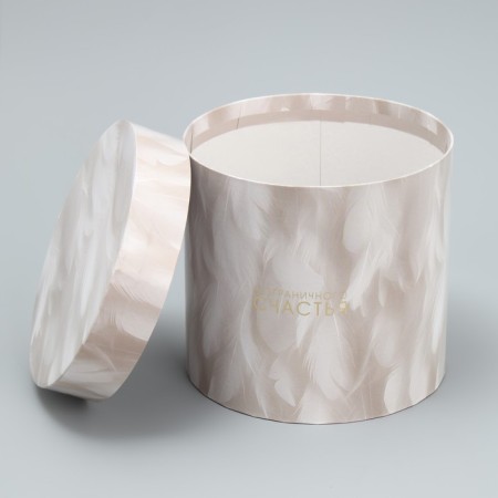 Set of hats 5 in 1, gift packaging, “feathers”, 13 x 14 - 19.5 x 22 cm-13