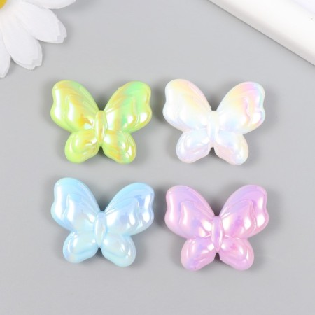 Busina Plastic for the creativity "Butterfly. Palamotra" MIX 3.5 cm