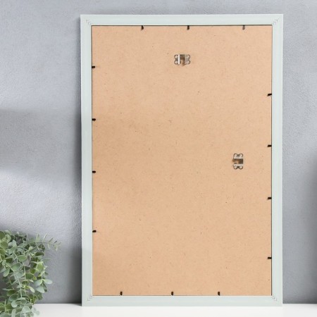 Photo frame plastic "Mira" 40x60 cm white (plastic screen)-2