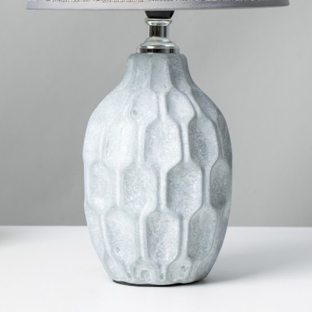 Table lamp 16428/1 E14 40W gray 22.5x22.5x37 cm Risalux-4