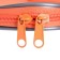 Folder with handles textile A4, 360 x 270 x 20 mm, inner pocket Calligrata, "Office" 1Sh421, Orange