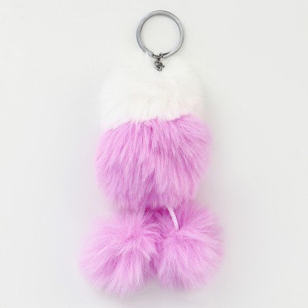 Soft toy "Doll" on a key fob, 14 cm, color mix-1