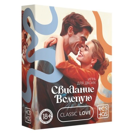 Sex game for couples "Date blind", 50 cards, 18+-3