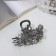 Hair crab "Rose" Vetochka, 5 cm, black