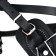 Mercorizer Metal No. 1 with a tripartite strap, pressed skin, black