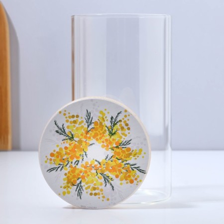 Bank for storage "Tender Mimosa", 700 ml-1