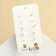 Pusets 6 pairs "ball" flower, white color in gold