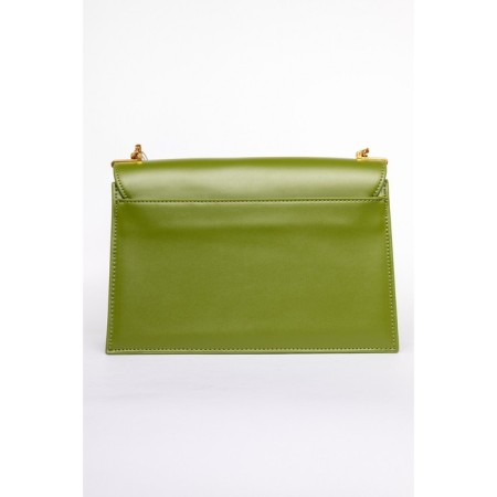 Cross-Body Bag, eco-leather, Versse green, 26x9x18 cm-1