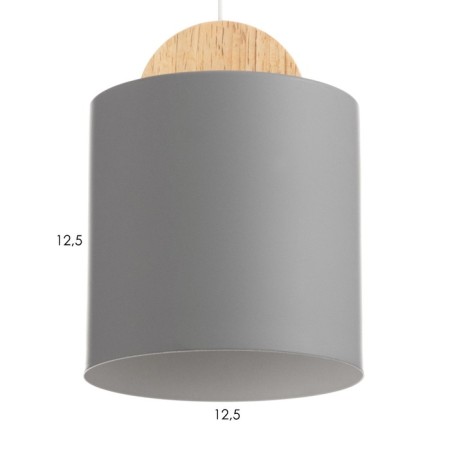 Bra "Christter" E27 40W gray 13x18x43 cm-4