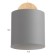 Bra "Christter" E27 40W gray 13x18x43 cm