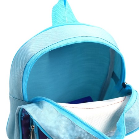 Baby backpack with pocket, cold heart, 23*19*6cm-4