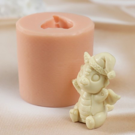 Silicone Mold "Dragon N/G" 4.5x3.5x5.5 cm-2