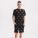 Pajama men's kaftan "money" R.56, black