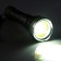 Manual battery flashlight, 3 watts, 1200 mAh, cigarette lighter charge 16.5 x 8.5 x 8.5