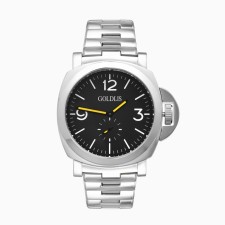 Men's watches, waterproof watches, D-4.6 cm, strap L-24.5 cm