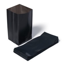 Package for seedlings, 2 l, 10 × 25 cm, polyethylene with a thickness of 60 microns, with perforation, black, Greengo