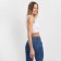 Top female, white color, size 46 (l)