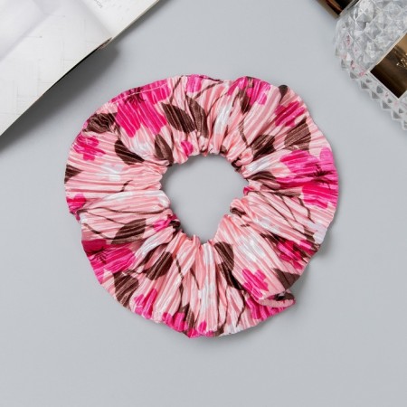Hair elastic band "Orbit" Aard Summer, 12 cm, pink-1