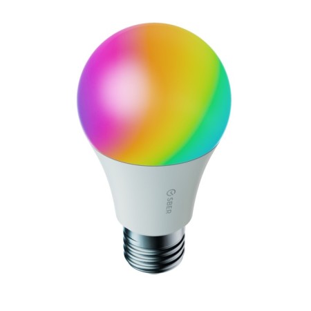 Smart lamp SBER A60 SBDV-00019, E27, 9 W, 806 lm, Wi-Fi, color, adjustment