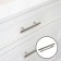Realing handle, d = 12 mm, m/o 96 mm, color Satin nickel