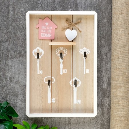 Decorative tree hooks "No place better at home" 30x2.7x20 cm