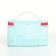 Cosmetic bag grid, 21*14*12, lightning department, mint