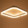Luer with DPD "Nilas" LED 80W 3000-6000K Black 50x50x10 cm BayerLux