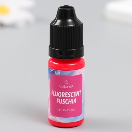 Paint (pigment) for wax "fluorescent fuchsia" 10 ml-1