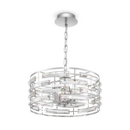 Suspended lamp Maytoni Mod067PL-04CH, 4CHE14, 60W, 42x42x79 cm, chromium color-1