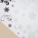 Vinyl stickers with foil "holiday", 30 x 50 cm, new year
